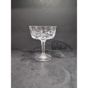 Gorham King Edward Tall Sherbet‎ Champagne Crystal Glass or Vase, Vintage, 5"